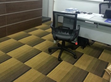 Allianz office carpet tiles flooring project